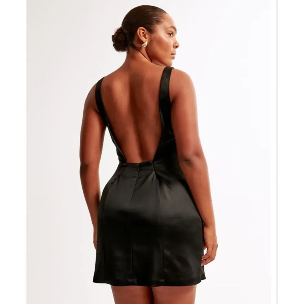 Abercrombie & Fitch Black Mini Dress - Picture 3 of 10